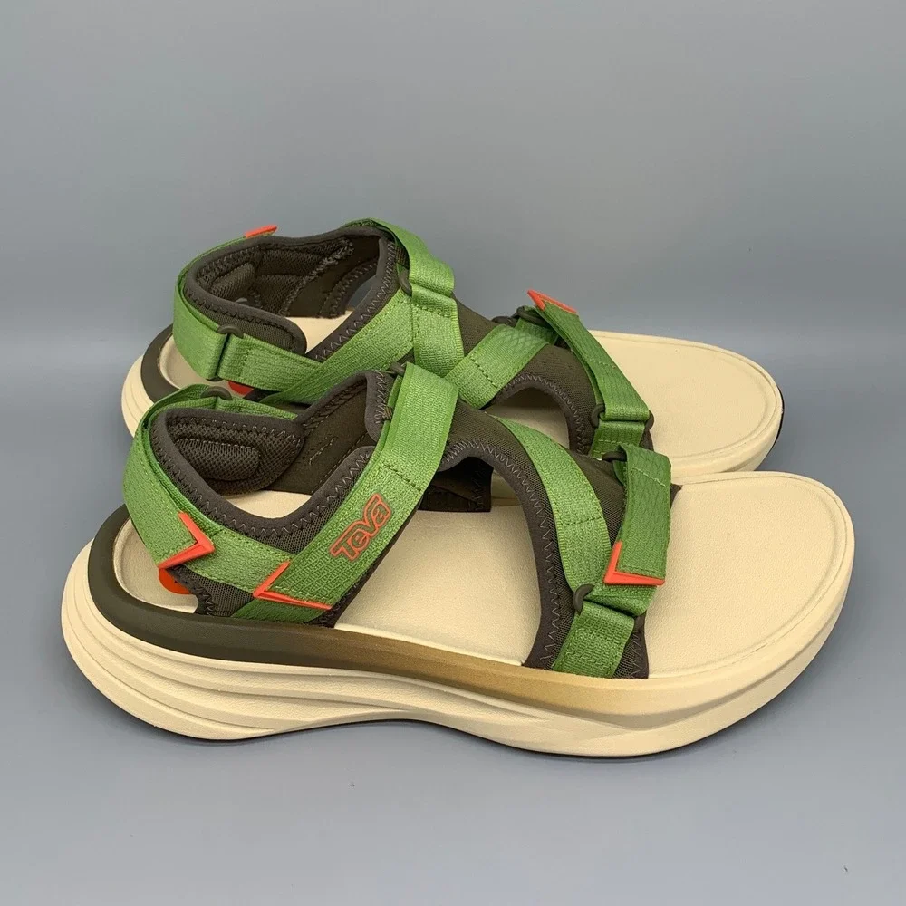 Teva Aventrail R2T Green Orange Hiking Sandals Shoes 1172830 Men's Sz 11 NWT